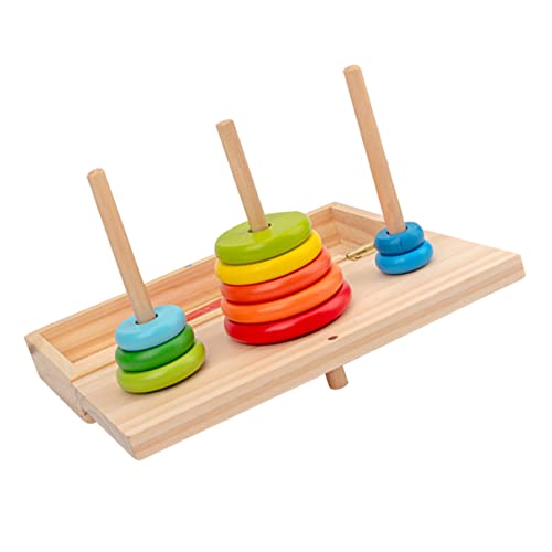PERSELOSO 1 Satz Stapelturm aus Holz Lagiges Lernspielzeug für Kleinkinder Kreative Ring Spielzeuge Motorik und Kognitiven Fähigkeiten für Junge Mädchen und Vorschulkinder PERSELOSO 1 Satz Stapelturm aus Holz Lagiges Lernspielzeug für Kleinkinder Kreative Ring Spielzeuge Motorik und Kognitiven Fähigkeiten für Junge Mädchen und Vorschulkinder von PERSELOSO