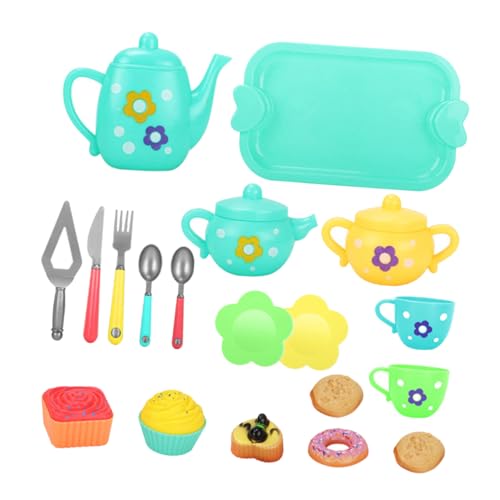 PERSELOSO 1 Satz Teeservice Set für Rollenspiele Simuliertes Tee Set mit Tassen und Kreatives für Teeparty und Küchenspiele PERSELOSO 1 Satz Teeservice Set für Rollenspiele Simuliertes Tee Set mit Tassen und Kreatives für Teeparty und Küchenspiele von PERSELOSO