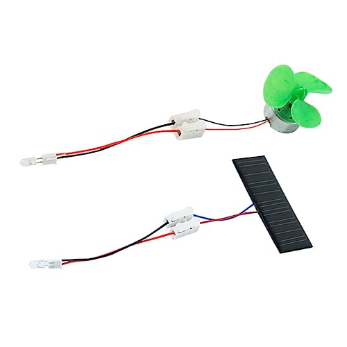 PERSELOSO 1 Satz Windkraft Generator für Kit für Wissenschaftliche Experimente mit und Hand Montage für Schulprojekte und Kreative Bastelstunden von PERSELOSO