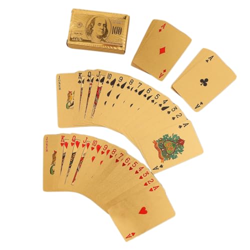 PERSELOSO 1 Satz wasserdichte Spielkarten Unterhaltung Glänzende Spielkarten PERSELOSO 1 Satz wasserdichte Spielkarten Unterhaltung Glänzende Spielkarten von PERSELOSO