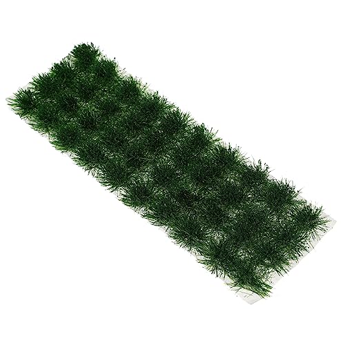 PERSELOSO 1 Schachtel Militärmodellmaterialien Modellgras Simulationsanlagenmodell Pflanzenbüschel Modelllandschaft Tischplatte Aus Grünem Gras, Synthetik Plastik Dark Green PERSELOSO 1 Schachtel Militärmodellmaterialien Modellgras Simulationsanlagenmodell Pflanzenbüschel Modelllandschaft Tischplatte Aus Grünem Gras, Synthetik Plastik Dark Green von PERSELOSO
