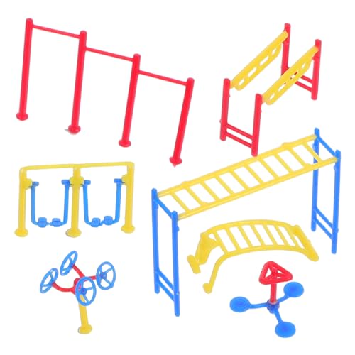 PERSELOSO 1 Set 1/100 Puppenhaus Miniatur-fitnessgeräte Sandtisch-zubehör Mini Park Sportausrüstung Modelle Fitness-Szene Repliken Für Kuchendeckel Partygeschenk PERSELOSO 1 Set 1/100 Puppenhaus Miniatur-fitnessgeräte Sandtisch-zubehör Mini Park Sportausrüstung Modelle Fitness-Szene Repliken Für Kuchendeckel Partygeschenk von PERSELOSO