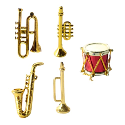 PERSELOSO 1 Set Mini Saxophon Musikspielzeuge Winzige Saxophon Mini Instrumente Miniatur Baumhäuser Musikinstrumente Mini Gitarre Mini Mini Layout Verzierung Goldener Kunststoff PERSELOSO 1 Set Mini Saxophon Musikspielzeuge Winzige Saxophon Mini Instrumente Miniatur Baumhäuser Musikinstrumente Mini Gitarre Mini Mini Layout Verzierung Goldener Kunststoff von PERSELOSO