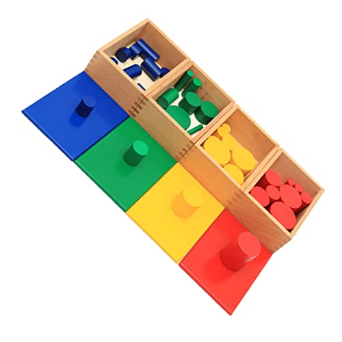 PERSELOSO 1 Set Pädagogisches Sensorisches Lehrspielzeug Für Kinderspielzeug Für Babys Für Kleinkinder Bausteine Für Kleinkinder Pädagogisches Zylinderspielzeug Aus Holz PERSELOSO 1 Set Pädagogisches Sensorisches Lehrspielzeug Für Kinderspielzeug Für Babys Für Kleinkinder Bausteine Für Kleinkinder Pädagogisches Zylinderspielzeug Aus Holz von PERSELOSO