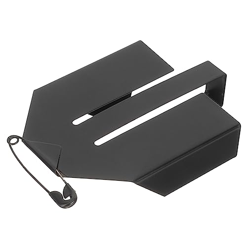PERSELOSO 1 Set Spielkartenhalter Pokerhalter Serviert Kartenspiel Brettspielzubehör Poker Performance Case Spielständer Kreditkarten Flaschenöffner Poker Trickkartenhalter Schwarzes Metall von PERSELOSO