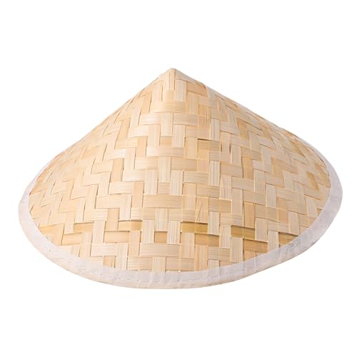 PERSELOSO 1 Stück Bambus Woven Hut für Handgefertigter Dekorationshut Fotorequisite für DIY Projekte für Strand Partys und Reisen Robuster Asiatischer Strohhut für Kreative Gestaltung PERSELOSO 1 Stück Bambus Woven Hut für Handgefertigter Dekorationshut Fotorequisite für DIY Projekte für Strand Partys und Reisen Robuster Asiatischer Strohhut für Kreative Gestaltung von PERSELOSO