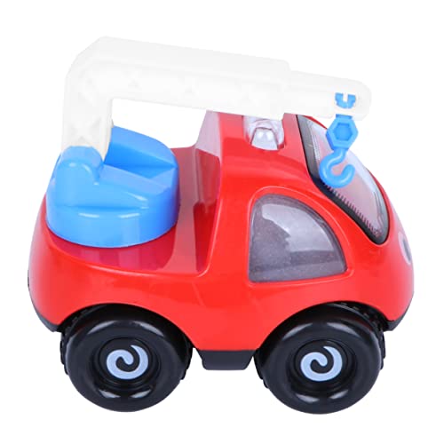 PERSELOSO 1 Stück Kranwagen Für Trägheitsauto Technisches Spielzeugauto Rot von PERSELOSO