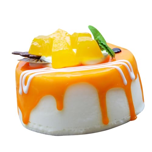 PERSELOSO 1 Stück Kuchen Requisiten schaufensterpuppe maneküre- Set Attrappe verkleidung Schrankdekoration schaukästen realistischer Kuchen Kuchen-Modell Kuchen mit Fotorequisiten Orange PERSELOSO 1 Stück Kuchen Requisiten schaufensterpuppe maneküre- Set Attrappe verkleidung Schrankdekoration schaukästen realistischer Kuchen Kuchen-Modell Kuchen mit Fotorequisiten Orange von PERSELOSO