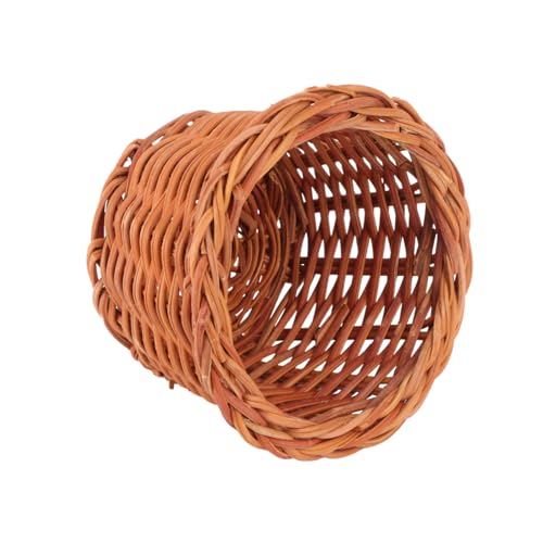 PERSELOSO Miniaturkörbe Für Puppenhaus Geflochtener Korb Im Maßstab 1/12 Für Mini-hausdekoration Und Basteln PERSELOSO Miniaturkörbe Für Puppenhaus Geflochtener Korb Im Maßstab 1/12 Für Mini-hausdekoration Und Basteln von PERSELOSO