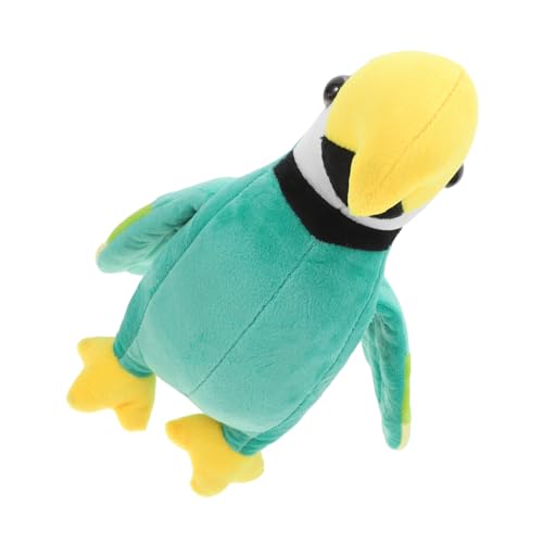 PERSELOSO 1 Stück Plüsch Papagei Niedliches Lebensechtes Kuscheltier für Dekoration für Partys und Schlafzimmer Sicher und Robust für Mädchen und Jungen von PERSELOSO