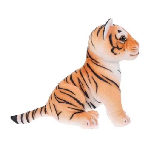PERSELOSO 1 Stück Tiger Plüschtier Plüschtier Plüsch Tiger Stofftier Plüschtier Für Sternzeichen Tiger Jahrespuppe Tierpuppe Plüsch Tiger Puppe Plüschtier Pp Baumwolle von PERSELOSO