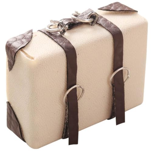PERSELOSO 1:12 Minimodell Lederkoffer Koffer Aktentasche puppenhauszubehör Mini Reisekoffer Bücherregal Taschen Gepäck Reiseverpackungswürfel Mini-Raumdekoration Mini-Koffer schmücken PERSELOSO 1:12 Minimodell Lederkoffer Koffer Aktentasche puppenhauszubehör Mini Reisekoffer Bücherregal Taschen Gepäck Reiseverpackungswürfel Mini-Raumdekoration Mini-Koffer schmücken von PERSELOSO