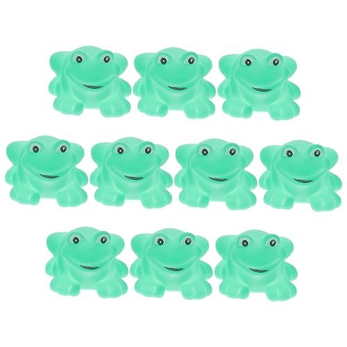 PERSELOSO 10 Stück Froschspielzeug im Wasser Kinderspielzeug Badespielzeug für Babys Duschspielzeug nehmen Green von PERSELOSO