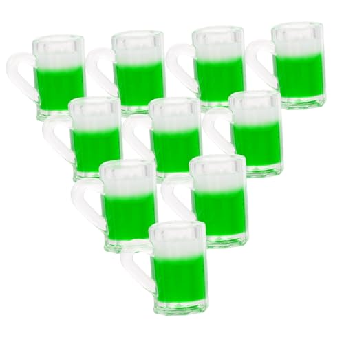 PERSELOSO 10pcs Realistische Mini Bier Becher Für Landschaft Decor Kinder Miniatur Tassen von PERSELOSO