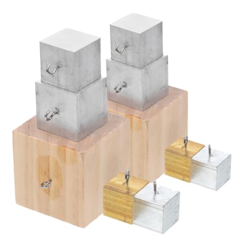 PERSELOSO 10 Stück Teiliges Dichtewürfel Set mit Kupfer Aluminium und Holz für Wissenschaftliche Experimente und Stem Aktivitäten Innovatives Design mit Aufhängesystem zur Platzsparenden PERSELOSO 10 Stück Teiliges Dichtewürfel Set mit Kupfer Aluminium und Holz für Wissenschaftliche Experimente und Stem Aktivitäten Innovatives Design mit Aufhängesystem zur Platzsparenden von PERSELOSO