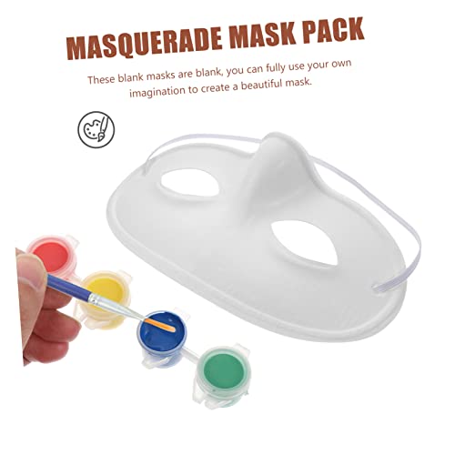 PERSELOSO 10 Stück Weiße Papiermasken zum Bemalen DIY Karnevalsmasken aus Umweltfreundlichem Personalisierbare für Erwachsene für Fasching Halloween Basteln und Festlichkeiten PERSELOSO 10 Stück Weiße Papiermasken zum Bemalen DIY Karnevalsmasken aus Umweltfreundlichem Personalisierbare für Erwachsene für Fasching Halloween Basteln und Festlichkeiten von PERSELOSO