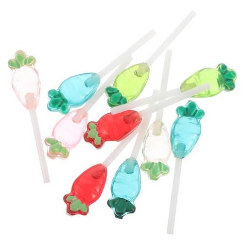 PERSELOSO 10-teiliges Miniatur-Lollipop-puppenhauszubehör Für Mini-süßigkeitenornamente Und Lollipop-szenenmodelle. Künstliche Süßigkeiten Für DIY-projekte PERSELOSO 10-teiliges Miniatur-Lollipop-puppenhauszubehör Für Mini-süßigkeitenornamente Und Lollipop-szenenmodelle. Künstliche Süßigkeiten Für DIY-projekte von PERSELOSO