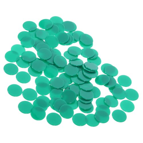PERSELOSO 100 Stück Bingo Chips Bunte Zählmarken aus Stabilem Kunststoff für Brettspiele Mathe Lernspielzeuge und Partyzubehör für Familien und Freundespiele PERSELOSO 100 Stück Bingo Chips Bunte Zählmarken aus Stabilem Kunststoff für Brettspiele Mathe Lernspielzeuge und Partyzubehör für Familien und Freundespiele von PERSELOSO