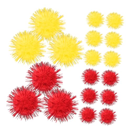PERSELOSO 100 Stück Pom-poms-kugeln Zum Basteln, Plüsch- Und Glitzernde Kugeln, Glitzernde Lametta-pom-poms, Glitzernde Kugeln Für Diy-bastelpartys, Dekoration PERSELOSO 100 Stück Pom-poms-kugeln Zum Basteln, Plüsch- Und Glitzernde Kugeln, Glitzernde Lametta-pom-poms, Glitzernde Kugeln Für Diy-bastelpartys, Dekoration von PERSELOSO