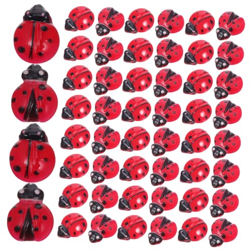 PERSELOSO 100St Kleiner Insektenmarienkäfer für Garten Mini Marienkäfer Mini-Marienkäfer-Figuren Marienkäfer Zubehör Mini-Marienkäfer-Modell Plastik PERSELOSO 100St Kleiner Insektenmarienkäfer für Garten Mini Marienkäfer Mini-Marienkäfer-Figuren Marienkäfer Zubehör Mini-Marienkäfer-Modell Plastik von PERSELOSO