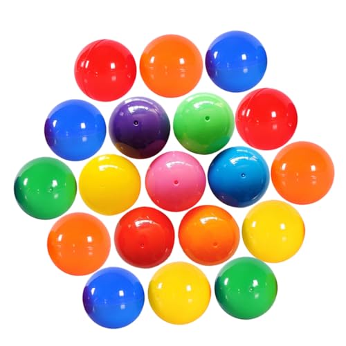 PERSELOSO 100Stücke Lotteriekugeln für Verlosungen Plastikkugeln für Party Aktivitäten Wiederverwendbare Kapseln Bunten Farben für Gewinnspiele und Tombola PERSELOSO 100Stücke Lotteriekugeln für Verlosungen Plastikkugeln für Party Aktivitäten Wiederverwendbare Kapseln Bunten Farben für Gewinnspiele und Tombola von PERSELOSO