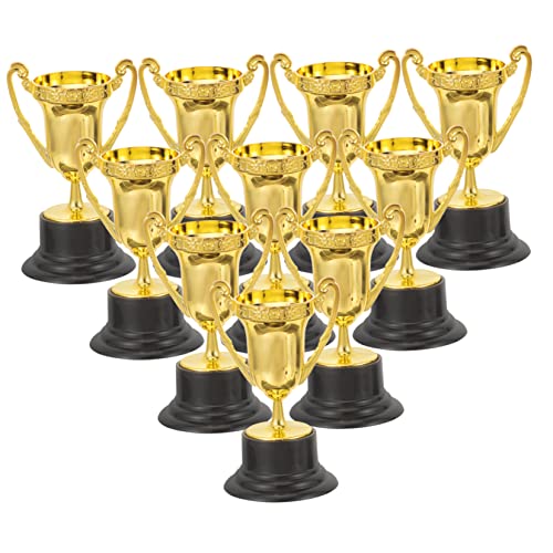 PERSELOSO 10stücke Teiliges Goldene Pokale Für Junge Mädchen Trophäen Für Sportwettbewerbe Partyspiele Und Auszeichnungen Für Jungen Und Mädchen Motivierende Preise Für Klassenräume PERSELOSO 10stücke Teiliges Goldene Pokale Für Junge Mädchen Trophäen Für Sportwettbewerbe Partyspiele Und Auszeichnungen Für Jungen Und Mädchen Motivierende Preise Für Klassenräume von PERSELOSO