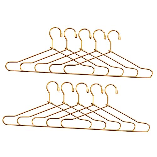 PERSELOSO 10stücke Teiliges Kleiderbügel Aus Metall Für Puppen Und Haustierbekleidung Zur Organisation Und Aufbewahrung Von Kleidung Für Puppen Und Kleine Tiere PERSELOSO 10stücke Teiliges Kleiderbügel Aus Metall Für Puppen Und Haustierbekleidung Zur Organisation Und Aufbewahrung Von Kleidung Für Puppen Und Kleine Tiere von PERSELOSO