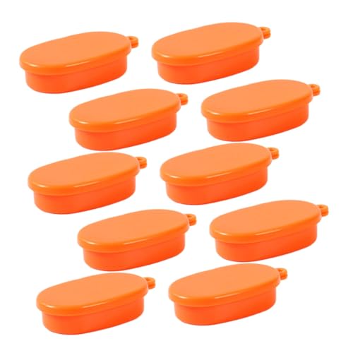 PERSELOSO 10er Schachtel Simulierte Lunchbox DIY Hintergrundversorgung Miniaturhaus Kit Landschaftsschmuck Schaufenster Requisit Entzückendes Kinderspielzeug Orange Plastik PERSELOSO 10er Schachtel Simulierte Lunchbox DIY Hintergrundversorgung Miniaturhaus Kit Landschaftsschmuck Schaufenster Requisit Entzückendes Kinderspielzeug Orange Plastik von PERSELOSO