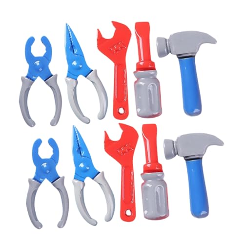 PERSELOSO 10er Set Simulationstool Puppe Mini-Werkzeuge Mini-Sachen Tiny House Accessoires Mini-Tool-Ornamente Miniaturwerkzeuge Plastik PERSELOSO 10er Set Simulationstool Puppe Mini-Werkzeuge Mini-Sachen Tiny House Accessoires Mini-Tool-Ornamente Miniaturwerkzeuge Plastik von PERSELOSO