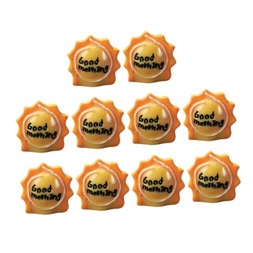 PERSELOSO 10stücke Miniatur-Sonne Aus Harz Für Puppenhaus DIY Zubehör Strandfiguren Sonnenskulptur Mikro-landschaftsdekoration Topfpflanze Ornament PERSELOSO 10stücke Miniatur-Sonne Aus Harz Für Puppenhaus DIY Zubehör Strandfiguren Sonnenskulptur Mikro-landschaftsdekoration Topfpflanze Ornament von PERSELOSO