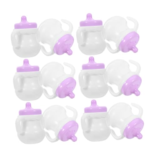 PERSELOSO 12 Stück Babyflasche kinderflaschen Chilli Bottles Babies Toys kinderpuppe - Puppensaftflaschen Miniatur-Puppenflaschen Saftflaschen für Babypuppen Plastik PERSELOSO 12 Stück Babyflasche kinderflaschen Chilli Bottles Babies Toys kinderpuppe - Puppensaftflaschen Miniatur-Puppenflaschen Saftflaschen für Babypuppen Plastik von PERSELOSO
