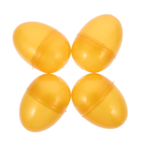 PERSELOSO 12 Stück Goldene Eier Befüllbare Plastikeier für Partys und Verlosungen Kreative Dekoration für PERSELOSO 12 Stück Goldene Eier Befüllbare Plastikeier für Partys und Verlosungen Kreative Dekoration für von PERSELOSO