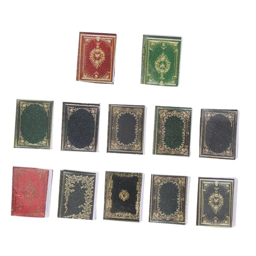 PERSELOSO 12 Stück Mini Klassische Heimat Faux-Bücher kleine Puppenstubenbücher winzig Mikro gucklochbuch Little Books stylingbã¼rsten Decor Books Miniaturbücher Mini-Verzierung Papier PERSELOSO 12 Stück Mini Klassische Heimat Faux-Bücher kleine Puppenstubenbücher winzig Mikro gucklochbuch Little Books stylingbã¼rsten Decor Books Miniaturbücher Mini-Verzierung Papier von PERSELOSO
