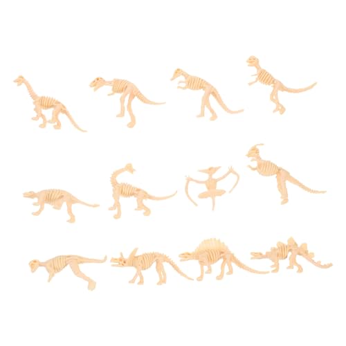 PERSELOSO 12 Stück Teiliges Dinosaurier Skelett Modellspielzeug Realistische Mini Dinosaurier Figuren für Handliche Lernspielzeuge und Dekorative Ornamente Vielseitig Einsetzbar als PERSELOSO 12 Stück Teiliges Dinosaurier Skelett Modellspielzeug Realistische Mini Dinosaurier Figuren für Handliche Lernspielzeuge und Dekorative Ornamente Vielseitig Einsetzbar als von PERSELOSO