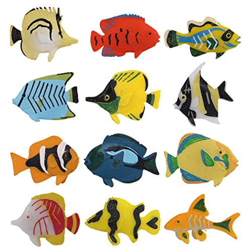 PERSELOSO 12 Stücke Fisch Mini Meer Tier PERSELOSO 12 Stücke Fisch Mini Meer Tier von PERSELOSO