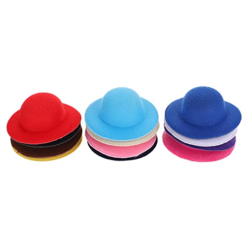 PERSELOSO 12Stücke Hüte Puppen Mini Hüte Bunten Farben für DIY Dekoration Fotografie Requisiten und Puppenspiel für Kreative Projekte und Szenen PERSELOSO 12Stücke Hüte Puppen Mini Hüte Bunten Farben für DIY Dekoration Fotografie Requisiten und Puppenspiel für Kreative Projekte und Szenen von PERSELOSO