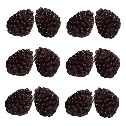 PERSELOSO 12pcs Künstliche Himbeer Gefälschte Himbeerdekoration Faux Realistic Obst Lebensmittelmodell Für Küche DIY Photo Requisiten Display Dekoration PERSELOSO 12pcs Künstliche Himbeer Gefälschte Himbeerdekoration Faux Realistic Obst Lebensmittelmodell Für Küche DIY Photo Requisiten Display Dekoration von PERSELOSO