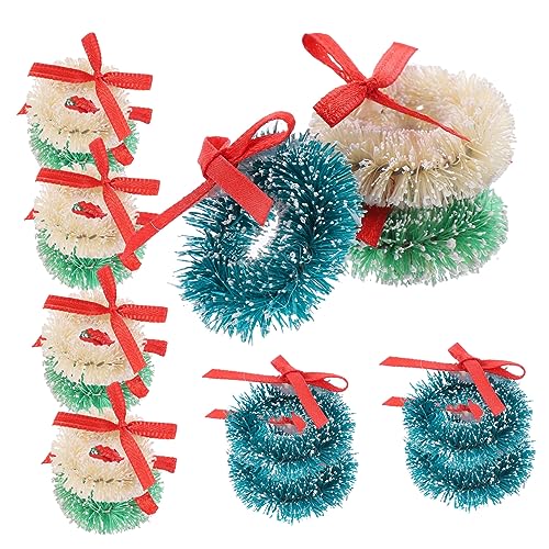 PERSELOSO 15 Stück Weihnachten Miniatur Weihnachtsbaum Lametta Figur weihnachtsdeko winterdekoration Weihnachts assecoires Decor Weihnachtsgirlande künstlicher weihnachtskranz Sisal-Seide PERSELOSO 15 Stück Weihnachten Miniatur Weihnachtsbaum Lametta Figur weihnachtsdeko winterdekoration Weihnachts assecoires Decor Weihnachtsgirlande künstlicher weihnachtskranz Sisal-Seide von PERSELOSO