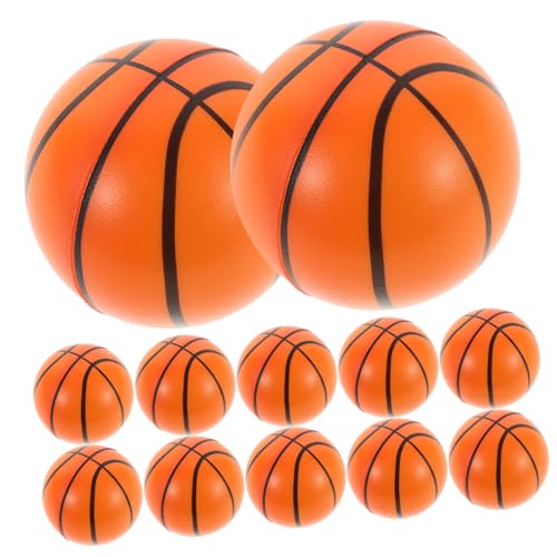 PERSELOSO 15Stücke Geschäumte Basketball Stressbälle für Mini Stressbälle zur Verbesserung von Geschicklichkeit und Motorik für Partys und Outdoor Spielspaß PERSELOSO 15Stücke Geschäumte Basketball Stressbälle für Mini Stressbälle zur Verbesserung von Geschicklichkeit und Motorik für Partys und Outdoor Spielspaß von PERSELOSO
