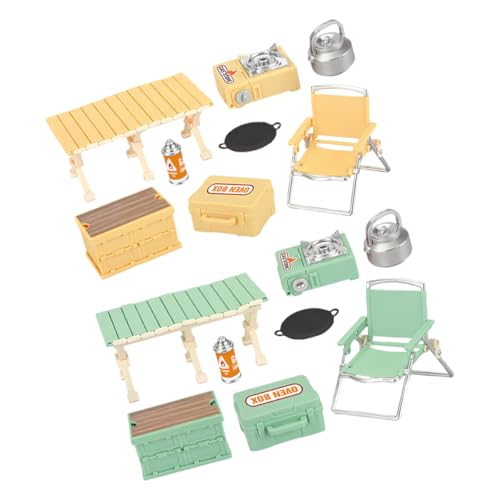 PERSELOSO 16-teiliges Mini-simulationsstuhl-puppenhaus-Camping-Schreibtisch-Rucksack-Herd Für Rollenspiele Im Camping-Outdoor-Kinder-Kleinkind-spielset PERSELOSO 16-teiliges Mini-simulationsstuhl-puppenhaus-Camping-Schreibtisch-Rucksack-Herd Für Rollenspiele Im Camping-Outdoor-Kinder-Kleinkind-spielset von PERSELOSO