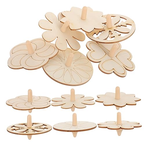 PERSELOSO 18 Stück Teiliges DIY Holz für Unlackierte Holzgyroskope Verschiedenen Formen zum Basteln und Malen Fördert Kreativität und Handwerkliche Fähigkeiten PERSELOSO 18 Stück Teiliges DIY Holz für Unlackierte Holzgyroskope Verschiedenen Formen zum Basteln und Malen Fördert Kreativität und Handwerkliche Fähigkeiten von PERSELOSO