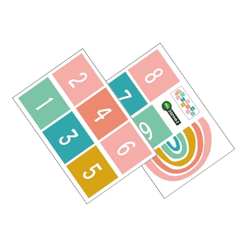 PERSELOSO 1satz Selbstklebende Zahlen-bodenaufkleber Für Abnehmbare Spielmatte Fading-sicher Für Spielzimmer Kindergarten Flure Bodensticker PERSELOSO 1satz Selbstklebende Zahlen-bodenaufkleber Für Abnehmbare Spielmatte Fading-sicher Für Spielzimmer Kindergarten Flure Bodensticker von PERSELOSO