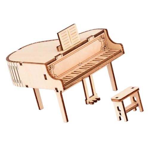 PERSELOSO 1Satz DIY Klavier Puzzlespielzeug Handgefertigte Holz Musikbox Einfache Montage ohne Kleber Fördert Kreativität und Vorstellungskraft für Entspannendes PERSELOSO 1Satz DIY Klavier Puzzlespielzeug Handgefertigte Holz Musikbox Einfache Montage ohne Kleber Fördert Kreativität und Vorstellungskraft für Entspannendes von PERSELOSO