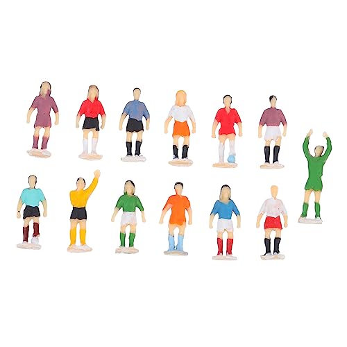 PERSELOSO 1satz Mini Fußballspieler Modellset Teiliges Dekoratives Figuren Indoor-Dekoration Langlebig Und Farbecht Für Partys Bars Und Esstische Aus Robustem Gefertigt PERSELOSO 1satz Mini Fußballspieler Modellset Teiliges Dekoratives Figuren Indoor-Dekoration Langlebig Und Farbecht Für Partys Bars Und Esstische Aus Robustem Gefertigt von PERSELOSO