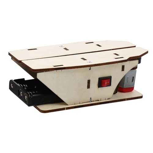 PERSELOSO 1Satz Holzflugzeug Bausatz für DIY Modellflugzeug Launcher aus Umweltfreundlichem Material für Bastelprojekte und Experimente Zuhause und von PERSELOSO