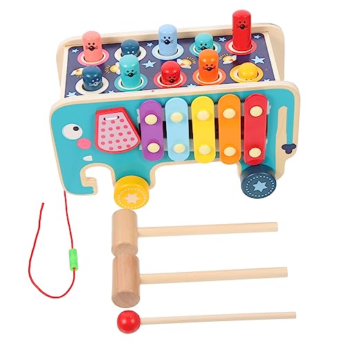 PERSELOSO 1Satz Holzklopfspielzeug für Pädagogisches Xylophon mit Klopf Funktion Fördert Hand Auge Koordination und Farberkennung Musikinstrument für Kleinkinder Ab Jahr PERSELOSO 1Satz Holzklopfspielzeug für Pädagogisches Xylophon mit Klopf Funktion Fördert Hand Auge Koordination und Farberkennung Musikinstrument für Kleinkinder Ab Jahr von PERSELOSO