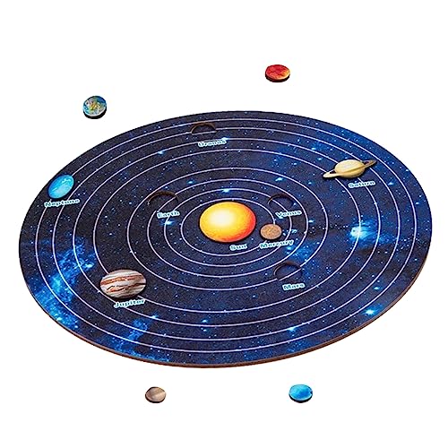 PERSELOSO 1Satz Holzplanet Puzzle für Planeten Solarsystem Kognitionsspielzeug aus Holz Lernspielzeug für Kleinkinder Kreatives Puzzlespielzeug Fantasie und Lernfähigkeiten PERSELOSO 1Satz Holzplanet Puzzle für Planeten Solarsystem Kognitionsspielzeug aus Holz Lernspielzeug für Kleinkinder Kreatives Puzzlespielzeug Fantasie und Lernfähigkeiten von PERSELOSO