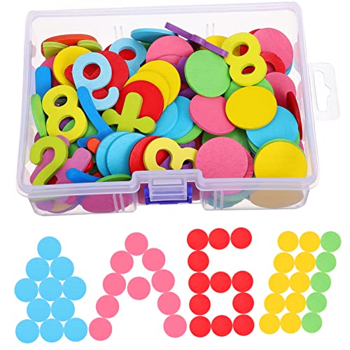 PERSELOSO 1Satz Kognitive Farben Montessori Holzscheiben für Zahlenerkennung und Mathematische Fähigkeiten Lernspielzeug für Vorschulkinder mit Aufbewahrungsbox PERSELOSO 1Satz Kognitive Farben Montessori Holzscheiben für Zahlenerkennung und Mathematische Fähigkeiten Lernspielzeug für Vorschulkinder mit Aufbewahrungsbox von PERSELOSO