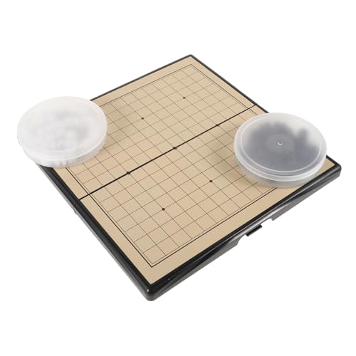 PERSELOSO 1Satz Magnetisches Go und Schachspielset für Anfänger Tragbares mit Magnetischen Figuren und Praktischem Aufbewahrungsbox Logikfähigkeiten PERSELOSO 1Satz Magnetisches Go und Schachspielset für Anfänger Tragbares mit Magnetischen Figuren und Praktischem Aufbewahrungsbox Logikfähigkeiten von PERSELOSO