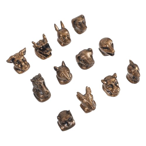 PERSELOSO 1satz Resin Zodiac Snake Figurine Für Chinesisches Neujahr Realistische Tierstatue Szenen Und Sammlung Authentische Dekoration Für Schreibtisch Und Zuhause von PERSELOSO